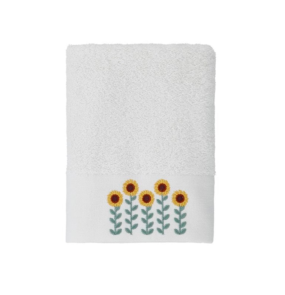 HAVLU  Banyo HavlusuKİRAZHOMESUNFLOWER Pamuklu Krem Havlu (70x140)KİMPEKS TEKSTİL