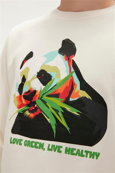 Bad Bear Re-Bamboo Crewneck Erkek Sweatshirt