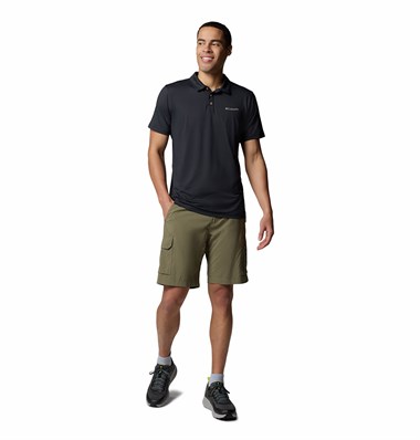 Columbia Am1495 Tech Trail Utility Polo Erkek T-Shirt