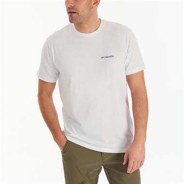Columbia Cs0282 Csc M Basic Sm Logo Brushed Ss Tee Erkek T-Shirt