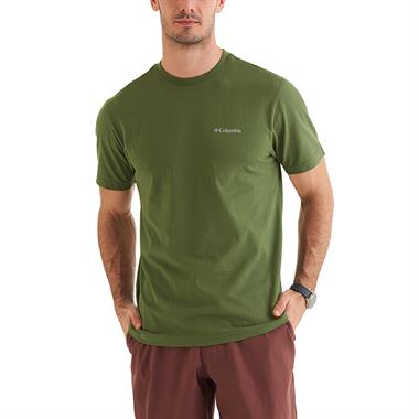 Columbia Cs0282 Csc M Basic Sm Logo Brushed Ss Tee Erkek T-Shirt