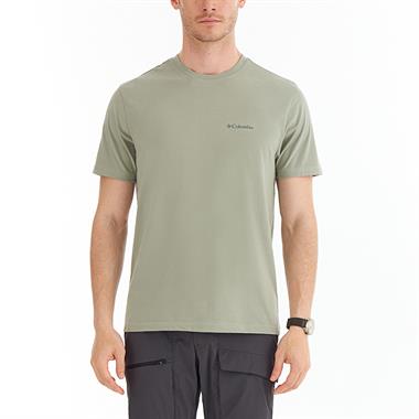 Columbia Cs0282 Csc M Basic Sm Logo Brushed Ss Tee Erkek T-Shirt