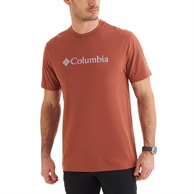 Columbia Cs0287 Csc M Basic Big Logo Brushed Ss Tee Erkek T-Shirt
