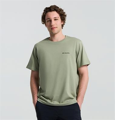 Columbia Cs0415 Csc M Comfort Pasteled Framed Ss Tee Erkek T-Shirt