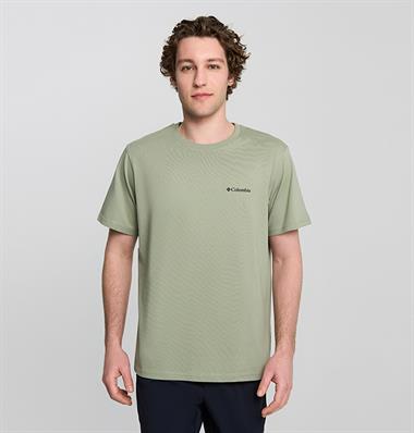 Columbia Cs0415 Csc M Comfort Pasteled Framed Ss Tee Erkek T-Shirt