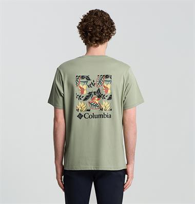 Columbia Cs0415 Csc M Comfort Pasteled Framed Ss Tee Erkek T-Shirt