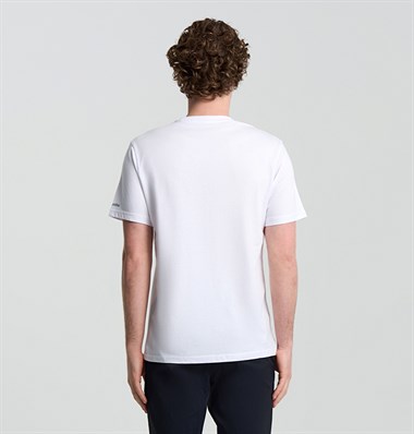 Columbia CS0416 Csc M Button Stamp Scrıpted Ss Erkek T-Shirt