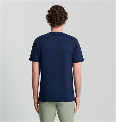 Columbia CS0416 Csc M Button Stamp Scrıpted Ss Erkek T-Shirt