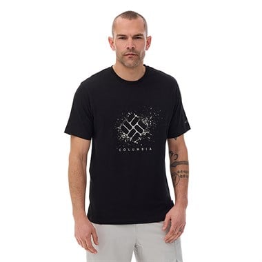 Columbia Cs0480 Csc M Splatter Gem SS Tee Erkek T-Shirt
