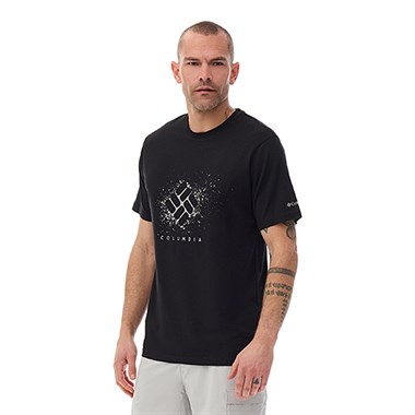 Columbia Cs0480 Csc M Splatter Gem SS Tee Erkek T-Shirt