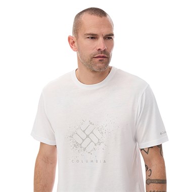 Columbia Cs0480 Csc M Splatter Gem SS Tee Erkek T-Shirt