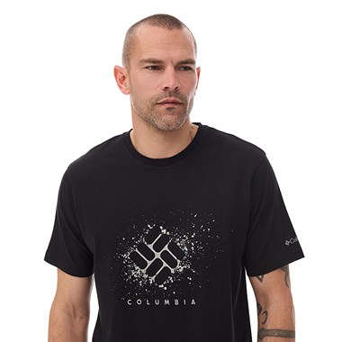 Columbia Cs0480 Csc M Splatter Gem SS Tee Erkek T-Shirt