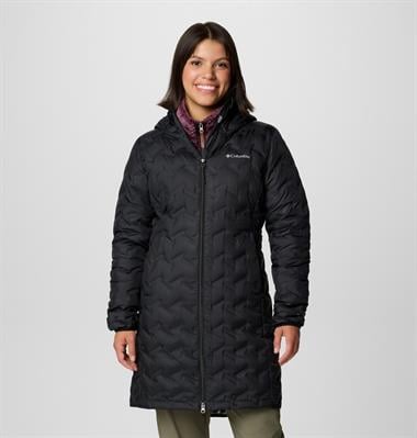 Columbia Wk0440 Delta Ridge Ii Long Down Jacket Kadın Mont
