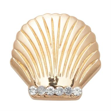Crocs Jibbitz Gold Seashell Unisex Aksesuar