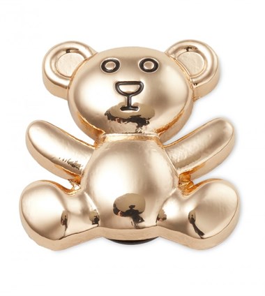 Crocs Jibbitz Gold Teddy Bear Unisex Aksesuar