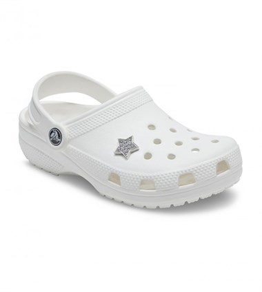 Crocs Jibbitz Silver Star Unisex Aksesuar