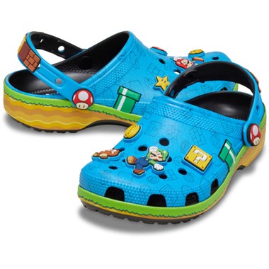 Crocs Super Mario Core Cls Clg K Çocuk Terlik