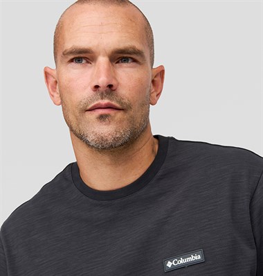 CS0405 Csc M Columbia Gem Label Ss Erkek T-Shirt