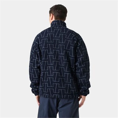 Helly Hansen Panorama Printed Pile Snap Mont Erkek Polar