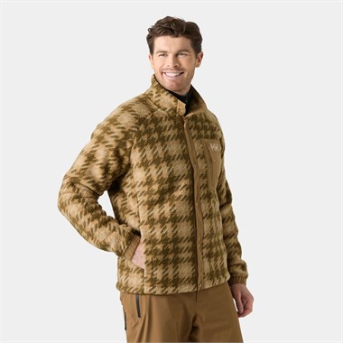Helly Hansen Panorama Printed Pile Snap Mont Erkek Polar