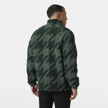 Helly Hansen Panorama Printed Pile Snap Mont Erkek Polar