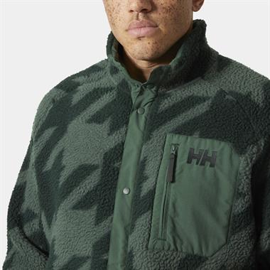 Helly Hansen Panorama Printed Pile Snap Mont Erkek Polar