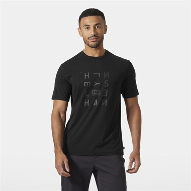 Helly Hansen Skog Recycled Graphic Erkek T-Shirt