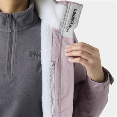 Helly Hansen W Crew Hooded Pile Kadın Mont