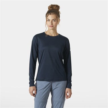 Helly Hansen W Hh Tech Crew Ls 2.0 Uv Üst Kadın Sweatshirt