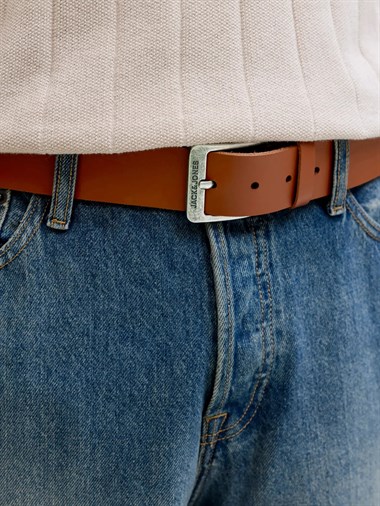 Jack & Jones Jacbraga Leather Belt Sn Erkek Kemer