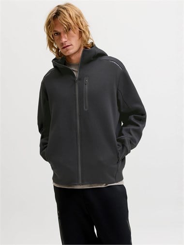 Jack & Jones Jcofusion Full Zip Hood Erkek Fermuarlı Sweatshirt