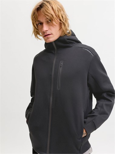 Jack & Jones Jcofusion Full Zip Hood Erkek Fermuarlı Sweatshirt