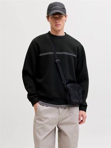 Jack & Jones Jcofusion Scuba Crew Neck Sn Erkek Sweatshirt