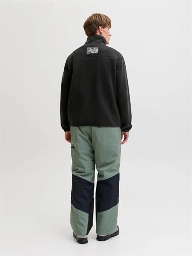 Jack & Jones Jjalpes Teddy Jacket Aw25 Erkek Polar Ceket