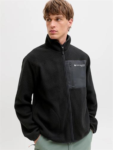 Jack & Jones Jjalpes Teddy Jacket Aw25 Erkek Polar Ceket