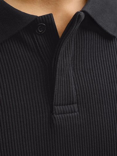 Jack & Jones Jjeharrison Structure Polo Ss Ln Erkek T-Shirt