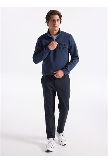 Jack & Jones Jornewove High Neck Baw25 Erkek Sweatshirt