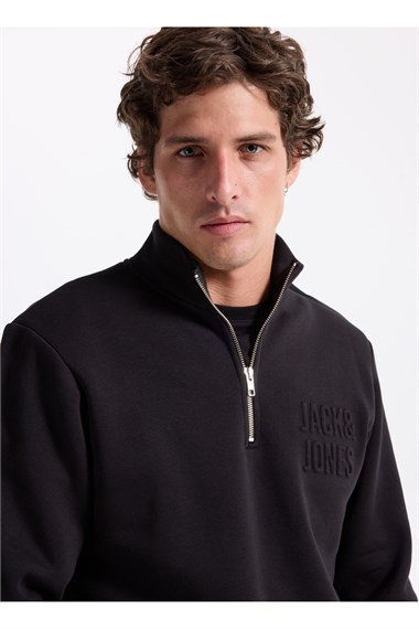 Jack & Jones Jornewove High Neck Baw25 Erkek Sweatshirt