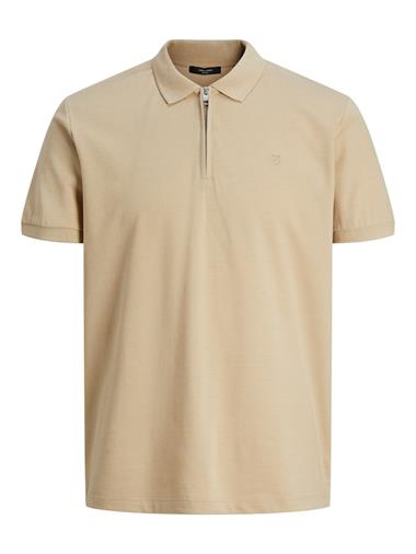 Jack & Jones Jprblascott Zip Ss Polo Sn Erkek T-Shirt
