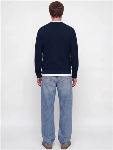 Jack & Jones Jprblualves Structure Crewneck Erkek Sweatshirt