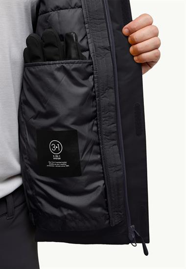 Jack Wolfskin Jasper 3IN1 JKT Erkek Outdoor Ceket