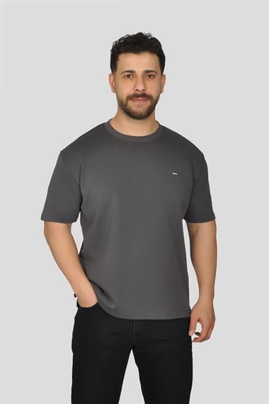 Manta 2772 Bisiklet Yaka Oversize Erkek T-Shirt