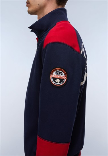 Napapijri B-Archive Sweat Fz Erkek Sweatshirt