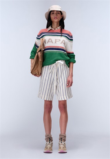 Napapijri N-Nice Stripe W Kadın Şort