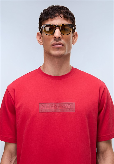 Napapijri S-Box Logo SS 1 Erkek T-Shirt