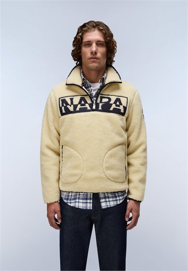 Napapijri T-Archive Fleece Hz Erkek Polar