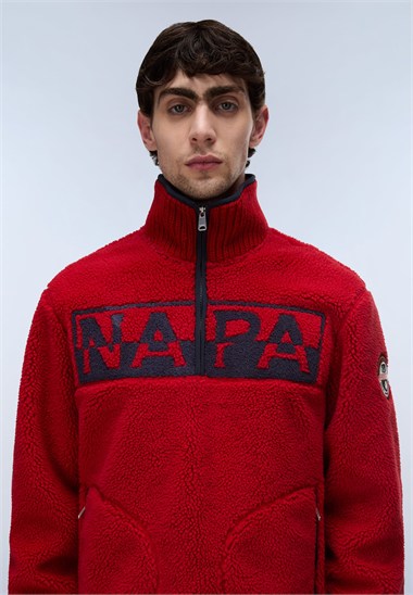 Napapijri T-Archive Fleece Hz Erkek Polar