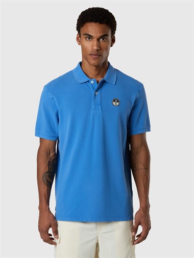 North Sails Baskılı Kısa Kollu Erkek Polo Yaka T-Shirt