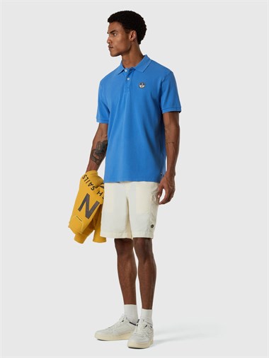 North Sails Baskılı Kısa Kollu Erkek Polo Yaka T-Shirt