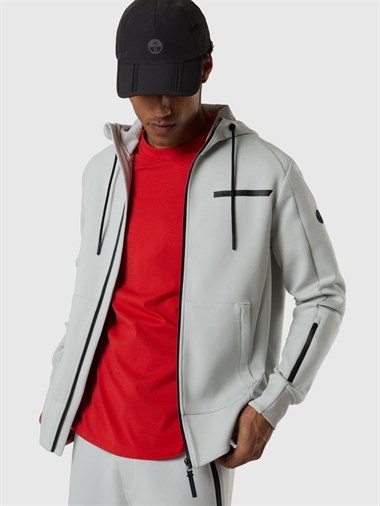North Sails Kapüşonlu Fermuarlı Erkek Sweatshirt